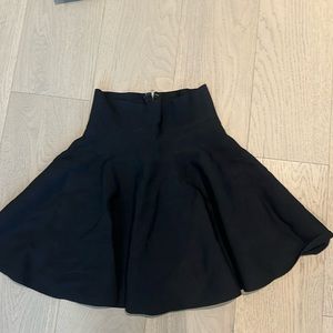 High waisted skater skirt